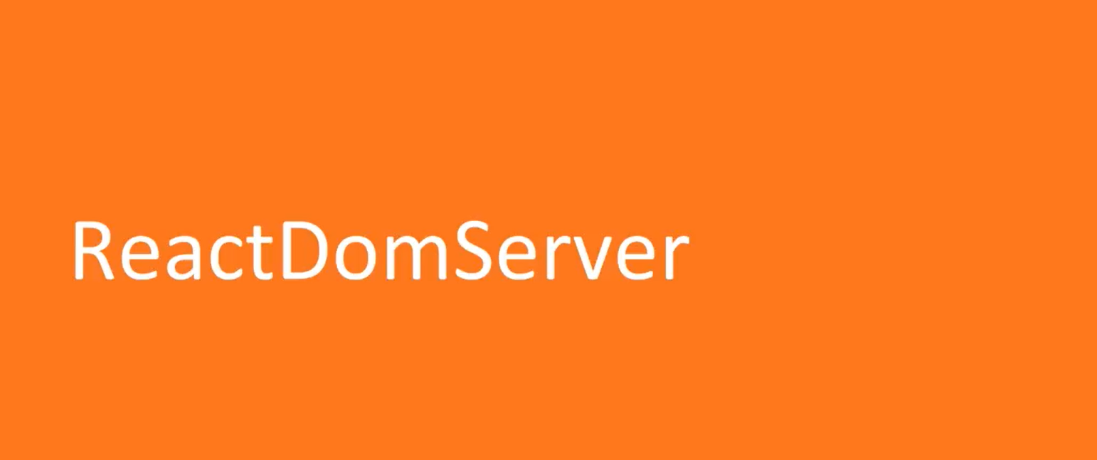 What Should You Know About ReactDOMServer?